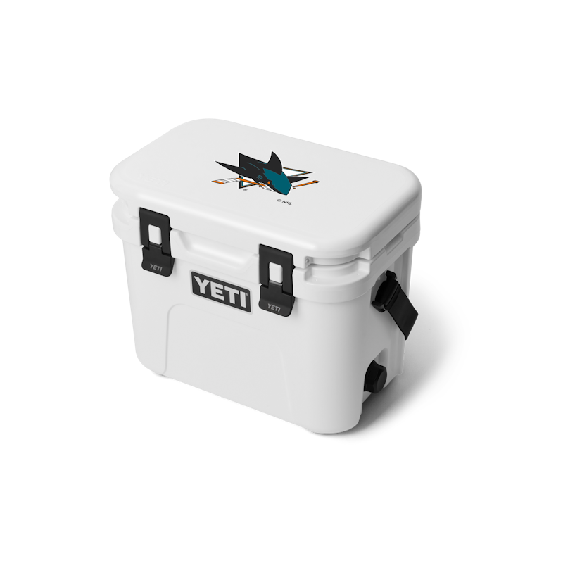 San Jose Sharks Roadie® 15 Hard Cooler White