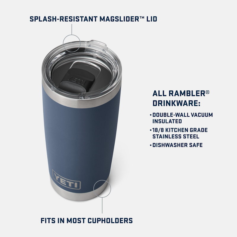 NOTRE DAME Rambler® 20 oz Tumbler Notre Dame Irish