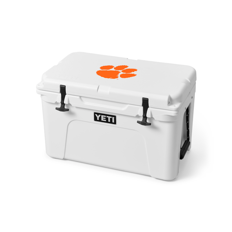 Clemson Tundra® 45 Hard Cooler White