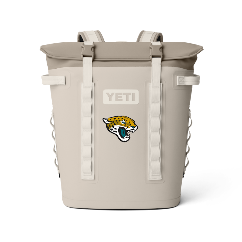 Jacksonville Jaguars Hopper® M20 Backpack Soft Cooler Cape Taupe