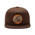 Built for the Wild Duck Flat Brim Hat Dark Brown