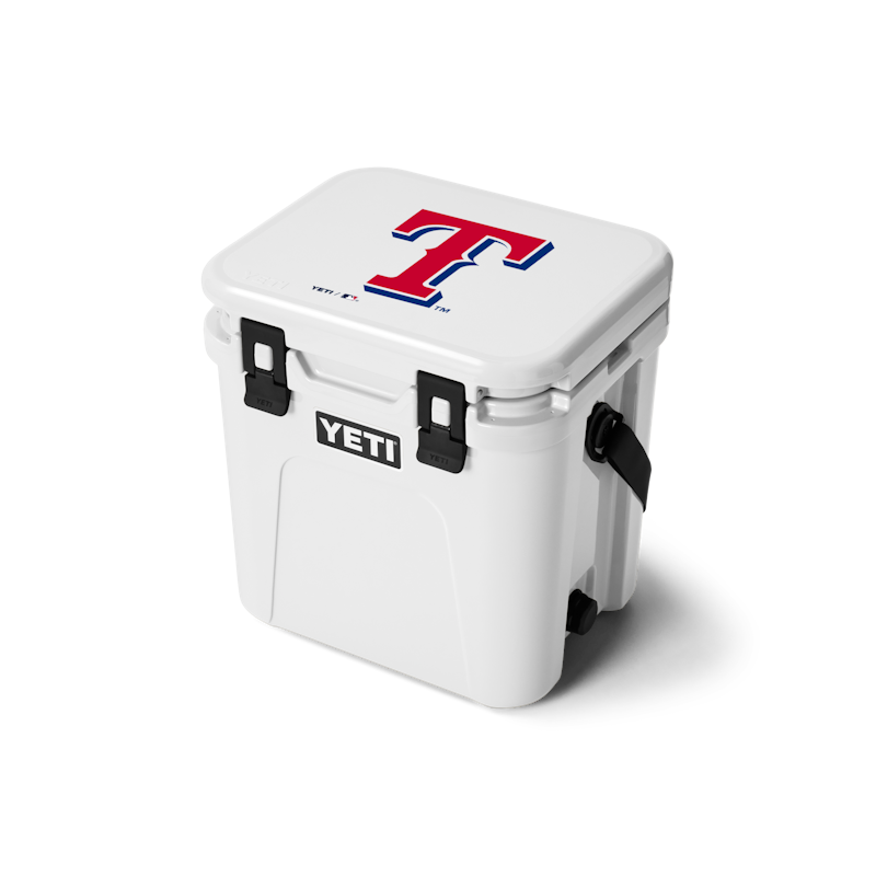 Texas Rangers Roadie® 24 Hard Cooler White