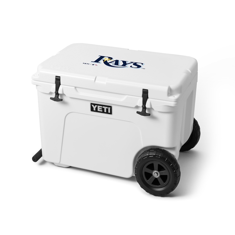 Tampa Bay Rays Tundra Haul® Wheeled Cooler White
