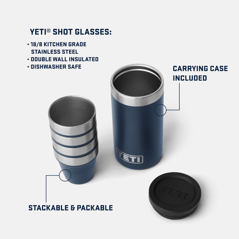 YETI® Shot Glasses Riverhead Green