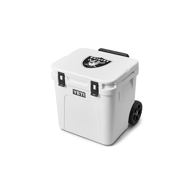 Las Vegas Raiders Roadie® 48 Wheeled Cooler White