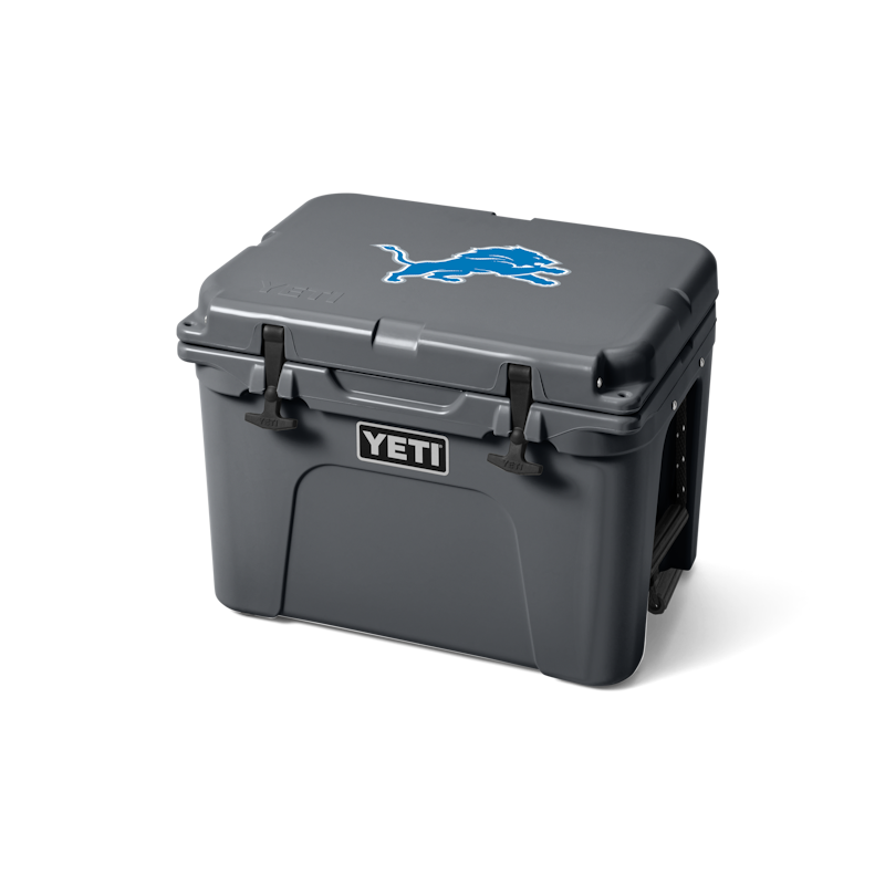 Detroit Lions Tundra® 35 Hard Cooler Charcoal