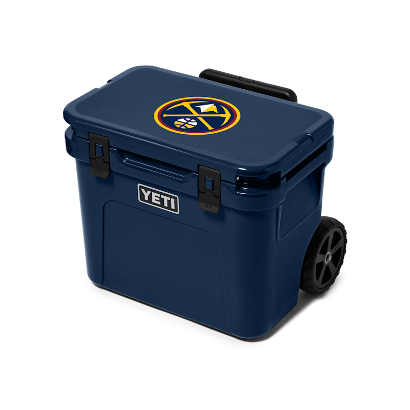 Denver Nuggets Roadie® 32 Wheeled Cooler Navy